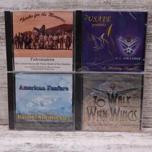 The United States Air Force Band Of The Rockies CD Lot of 4